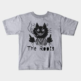 the roots and the bad cat Kids T-Shirt